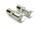 2 pieces of 15 SAMSUNG High Power 2835 SMD LED 382 1156 7506 BA15s P21W Light bulb 15W amber