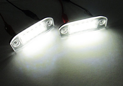 LED License Number Plate Light lamp OEM Replacement kit Volvo C70 S40 S60 V70 XC90
