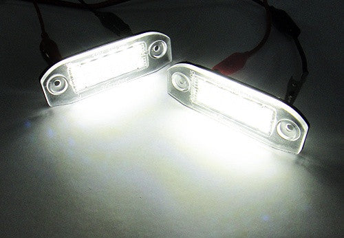LED License Number Plate Light lamp OEM Replacement kit Volvo C70 S40 S60 V70 XC90