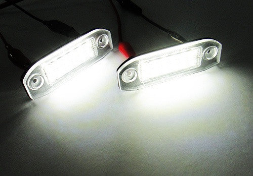 LED License Number Plate Light lamp OEM Replacement kit Volvo C70 S40 S60 V70 XC90