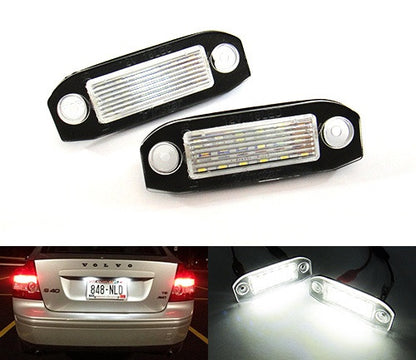 LED License Number Plate Light lamp OEM Replacement kit Volvo C70 S40 S60 V70 XC90