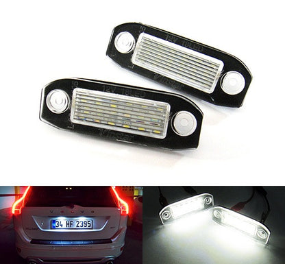 LED License Number Plate Light lamp OEM Replacement kit Volvo C70 S40 S60 V70 XC90