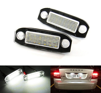 LED License Number Plate Light lamp OEM Replacement kit Volvo C70 S40 S60 V70 XC90