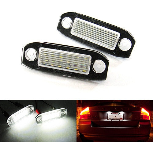 LED License Number Plate Light lamp OEM Replacement kit Volvo C70 S40 S60 V70 XC90