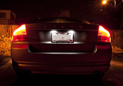 LED License Number Plate Light lamp OEM Replacement kit Volvo C70 S40 S60 V70 XC90