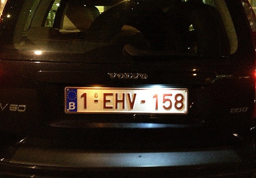 LED License Number Plate Light lamp OEM Replacement kit Volvo C70 S40 S60 V70 XC90