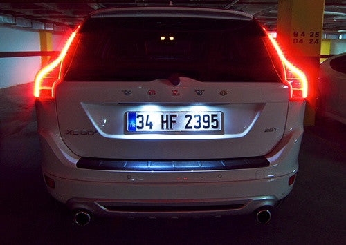 LED License Number Plate Light lamp OEM Replacement kit Volvo C70 S40 S60 V70 XC90