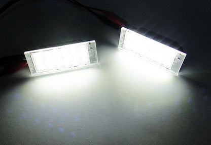 LED License Number Plate Light lamp OEM Replacement kit Renault Clio Megane Laguna
