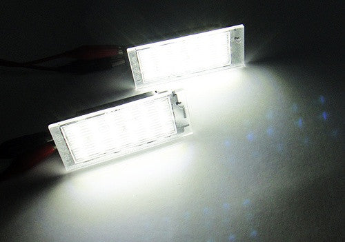 LED License Number Plate Light lamp OEM Replacement kit Renault Clio Megane Laguna