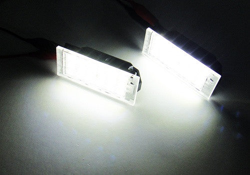 LED License Number Plate Light lamp OEM Replacement kit Renault Clio Megane Laguna