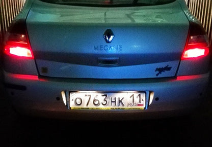 LED License Number Plate Light lamp OEM Replacement kit Renault Clio Megane Laguna