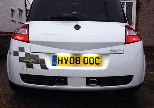 LED License Number Plate Light lamp OEM Replacement kit Renault Clio Megane Laguna
