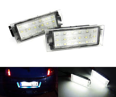 LED License Number Plate Light lamp OEM Replacement kit Renault Clio Megane Laguna