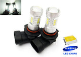 2x 15 SAMSUNG High Power 2835 SMD LED 9005 HB3 9145 H10 Light bulb 15W white