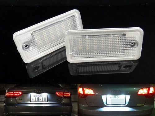 LED License Number Plate Light OEM Replacement kit Audi A3 A4 A6 A8 Q7