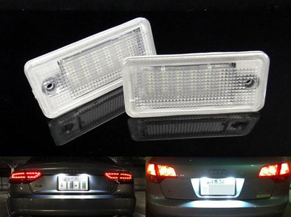 LED License Number Plate Light OEM Replacement kit Audi A3 A4 A6 A8 Q7